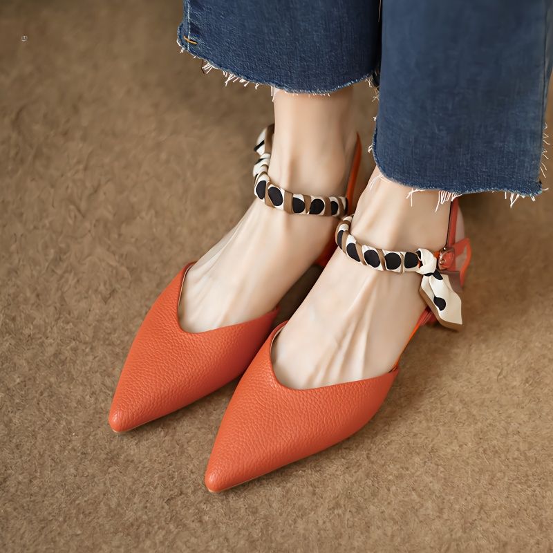 Vintage Fashion Style Female - Summer French Pointy Women's Sandals New