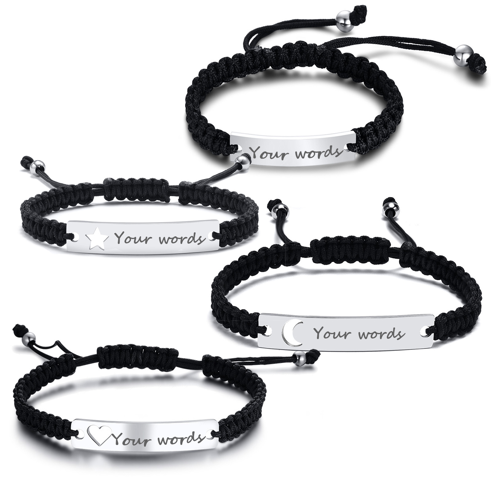 Vintage Fashion Quotes - Custom Vintage Braided Rope Chain Heart