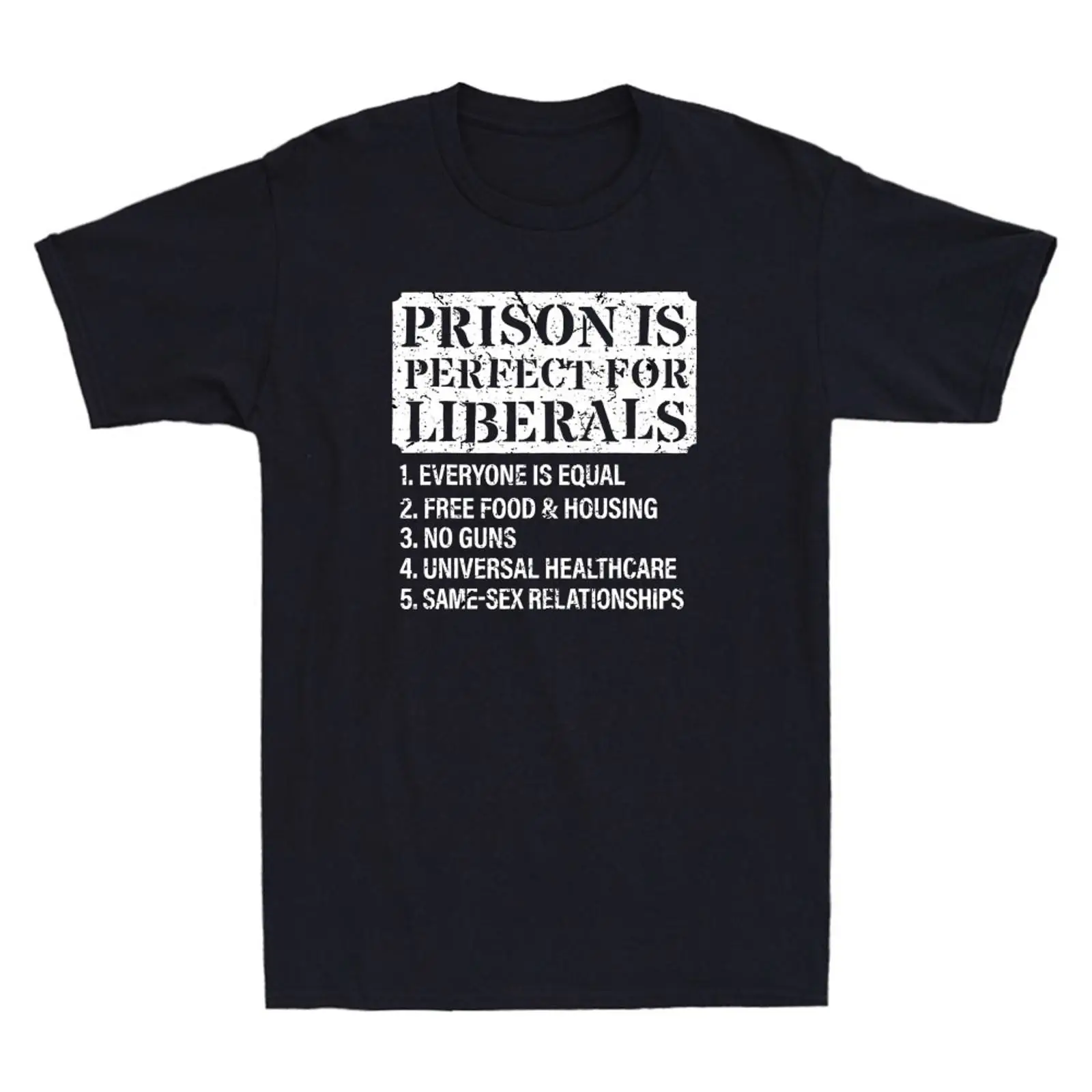 Vintage Fashion Quotes - Prison is Perfect for Liberals Anti