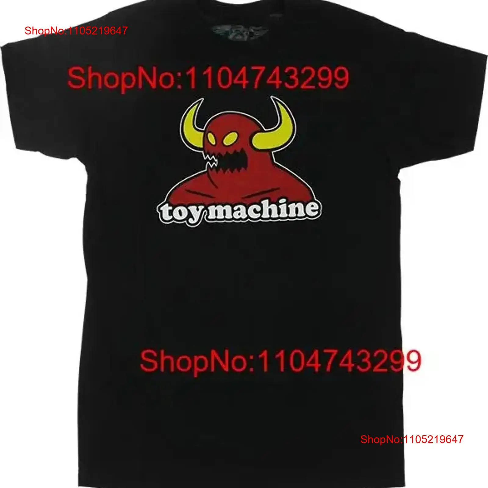 Vintage Fashion Toys - Toy Machine Skateboards Monster Black T