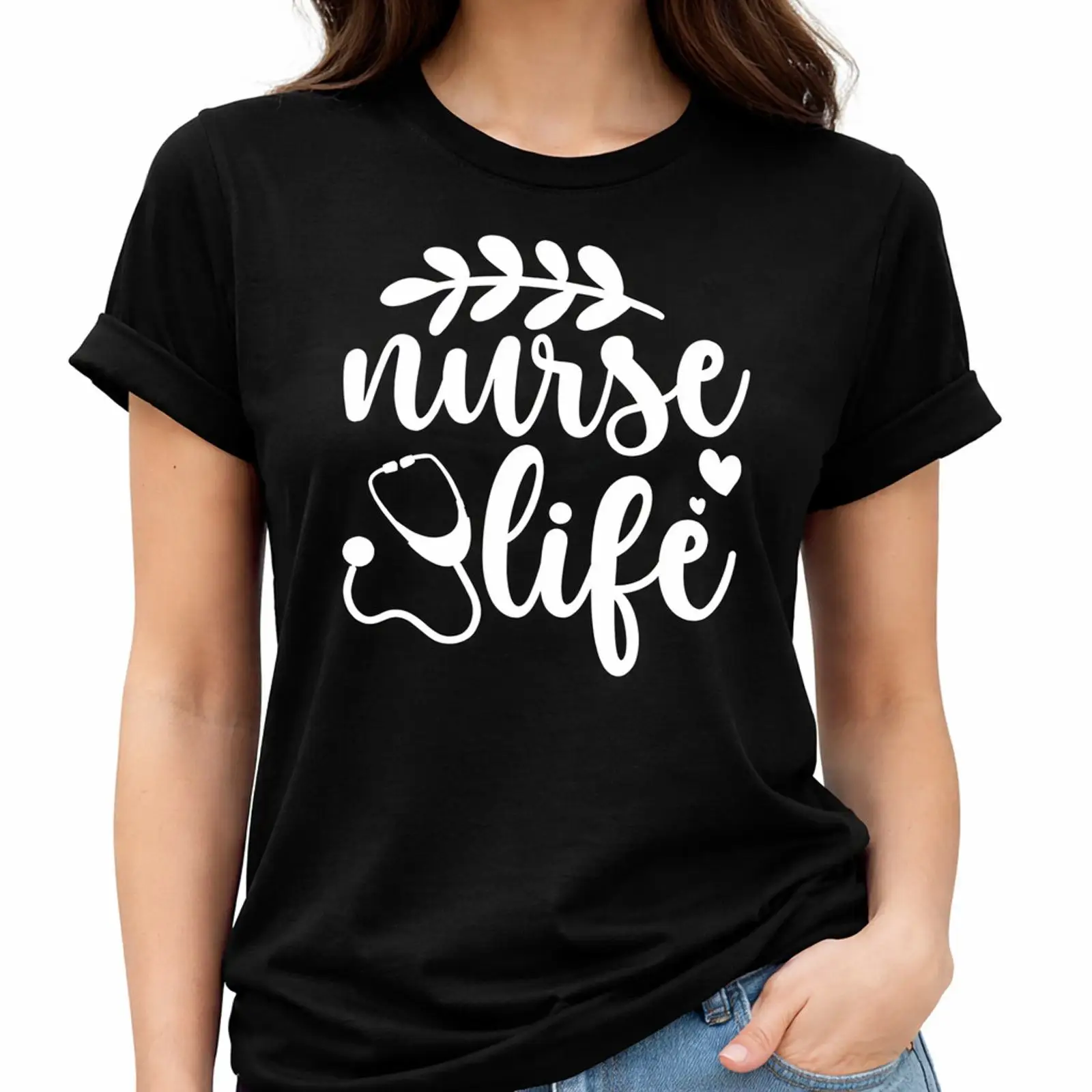 Vintage Fashion Quotes - Nurse Life Stethoscope RN Nursing Cute