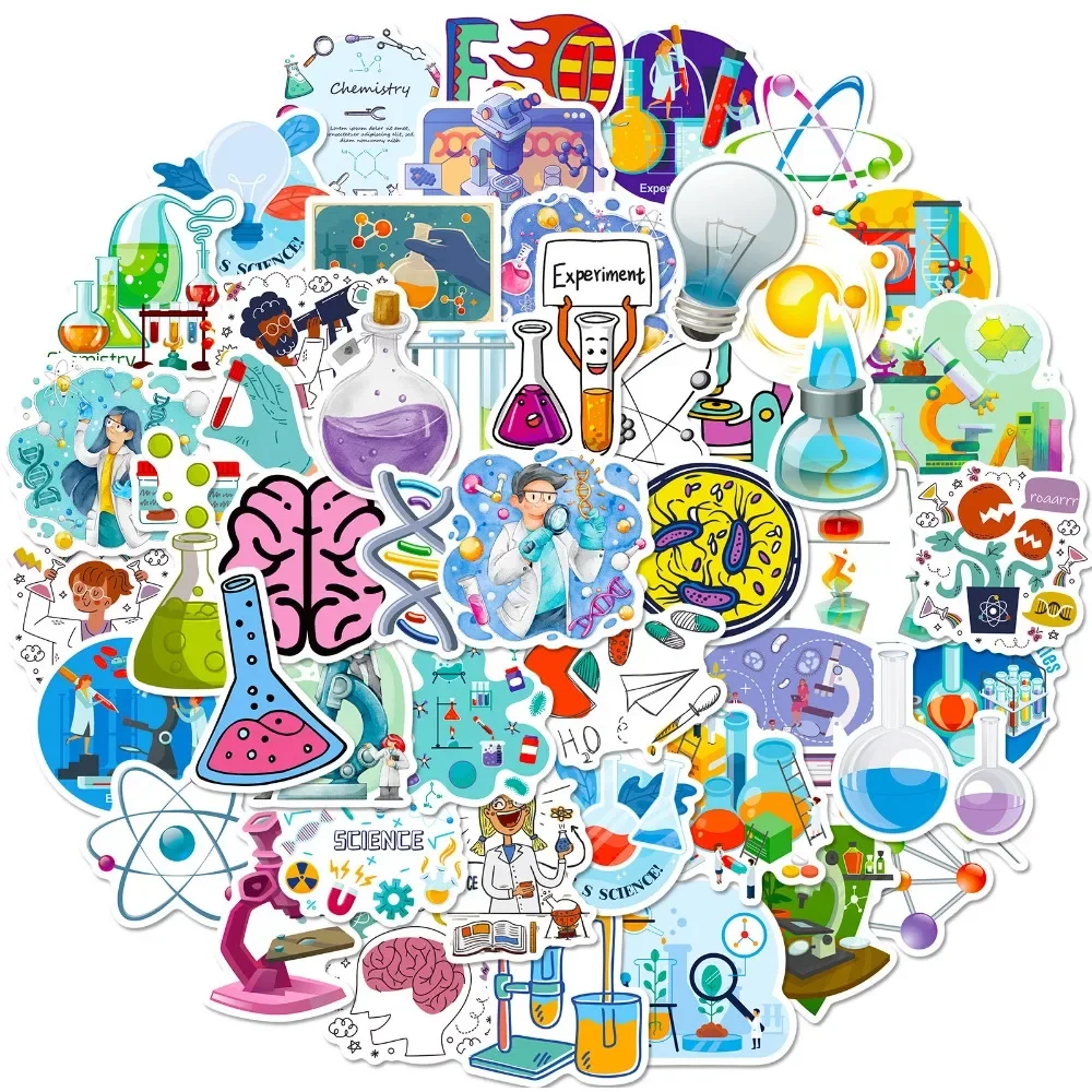 50PCS Cartoon Science Lab Stic - đánh giá và giá Vintage Fashion Toys