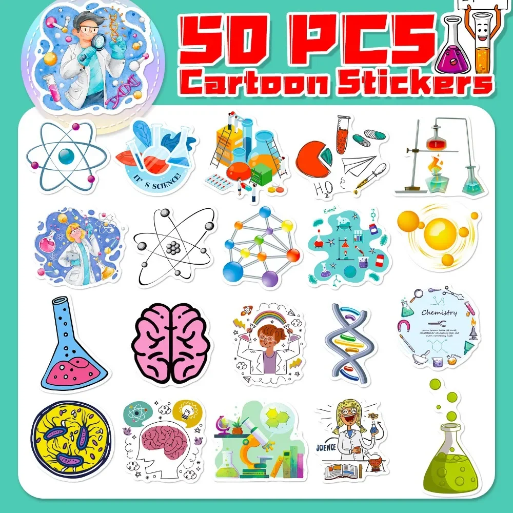 50PCS Cartoon Science Lab Stic - đánh giá và giá Vintage Fashion Toys