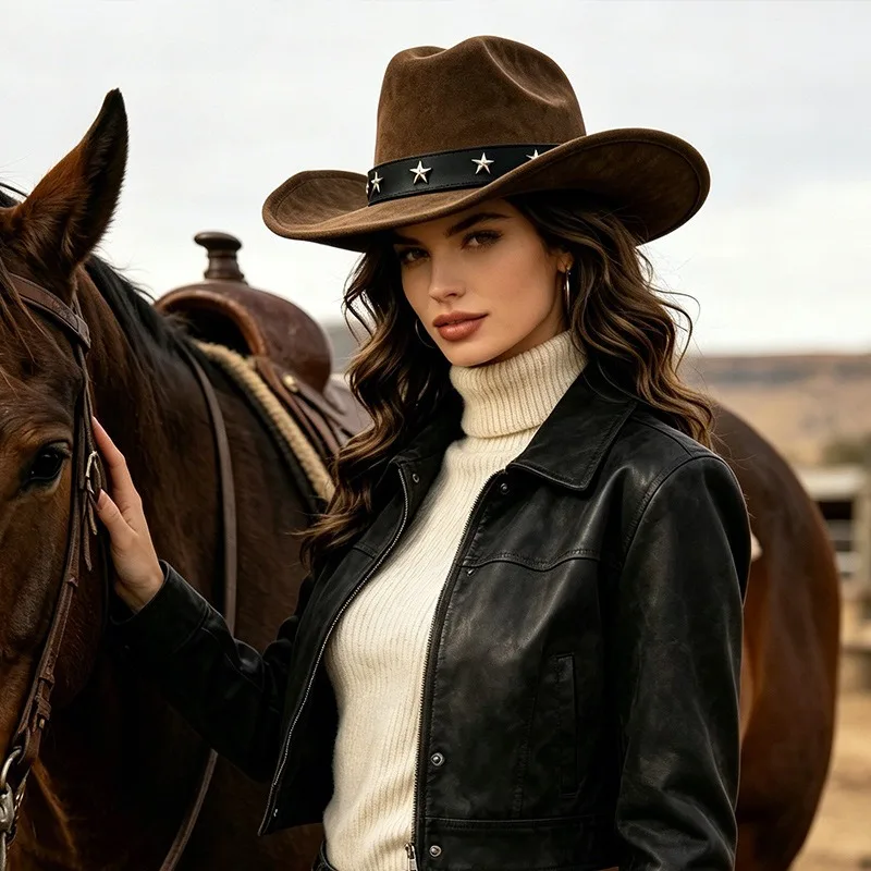 Women Hot Sale Wide Brim Cowbo - đánh giá và giá Vintage Fashion Eu