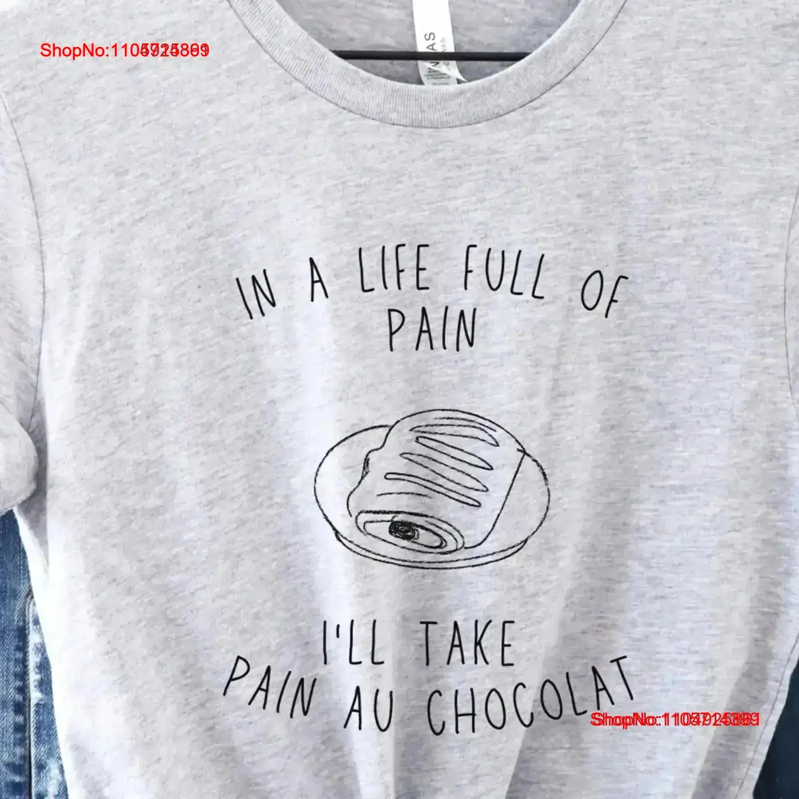 Croissant T Shirt the only pai - đánh giá và giá Vintage Fashion Pinterest