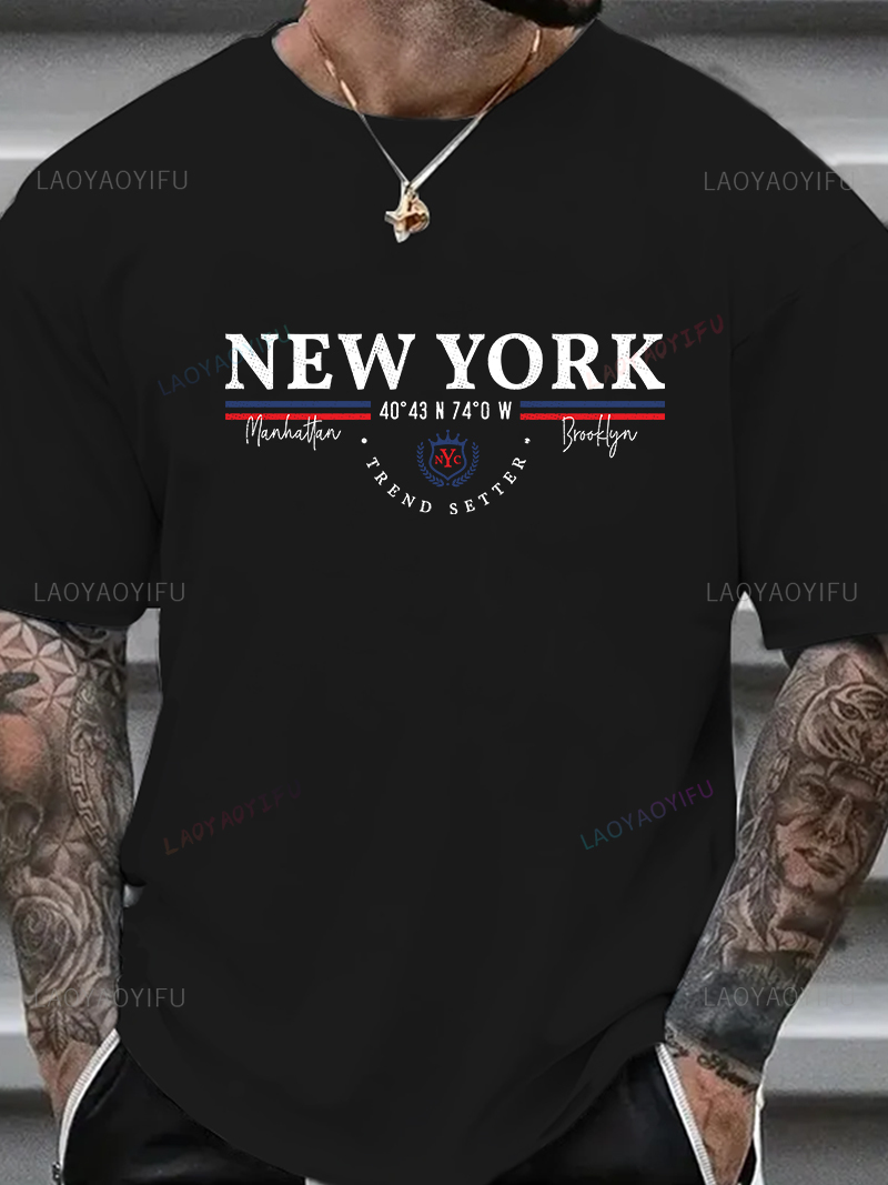 New York Letter Graphic Tee Un - đánh giá và giá Vintage Fashion New York