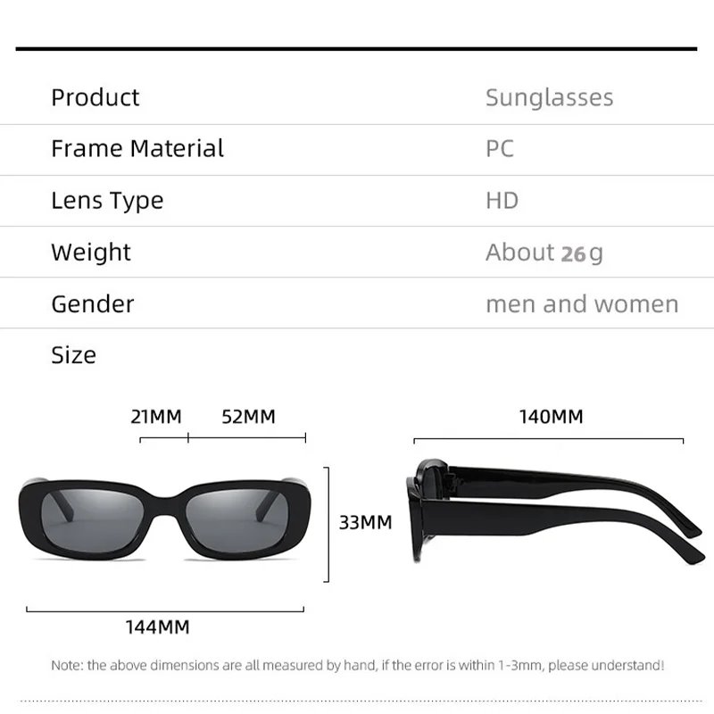 Vintage Small Square Sunglasse - đánh giá và giá Vintage Fashion Luxury