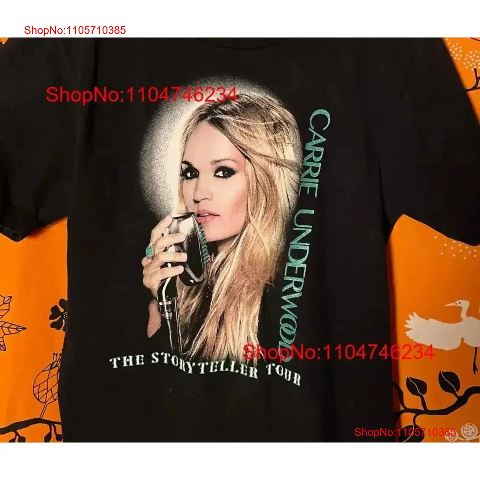 Carrie Underwood T shirt Uniqu - đánh giá và giá Thrift Vintage Fashion Usa