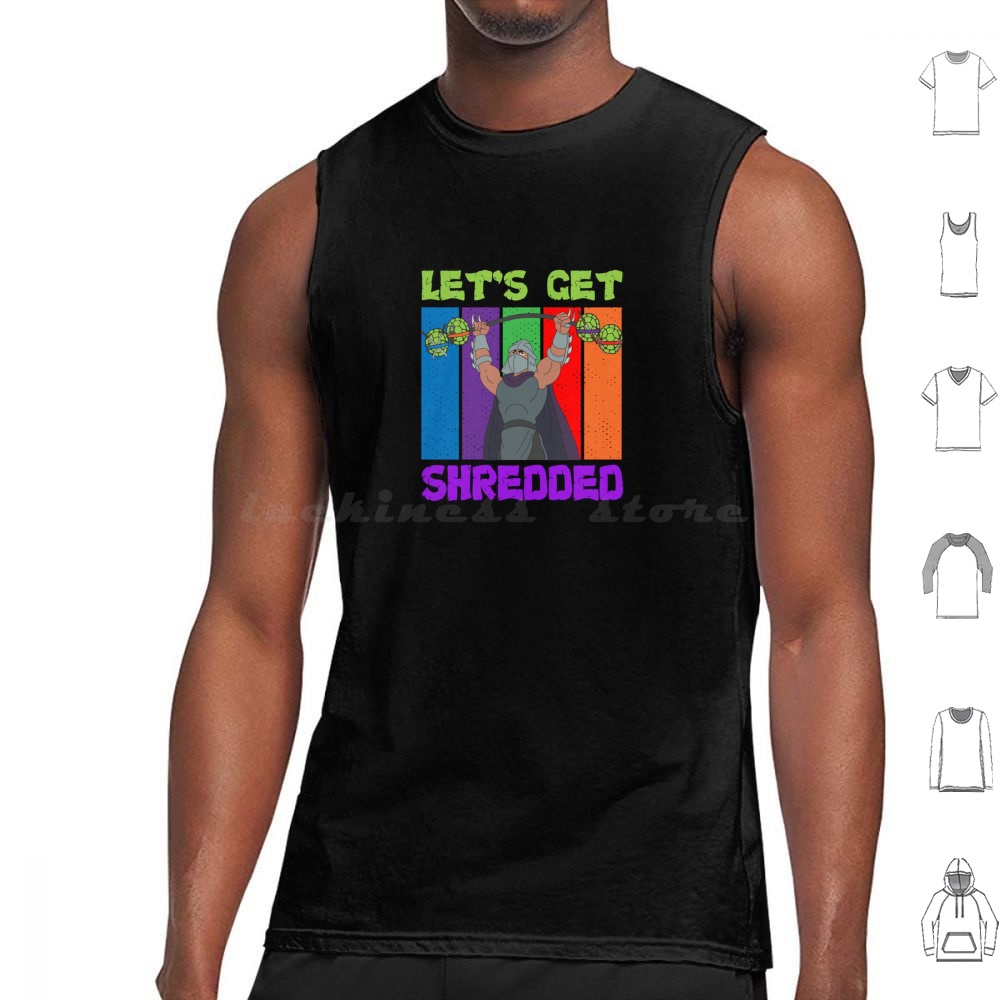 Let's Get Shredded Tank Tops V - đánh giá và giá Turtleneck Knit 90S
