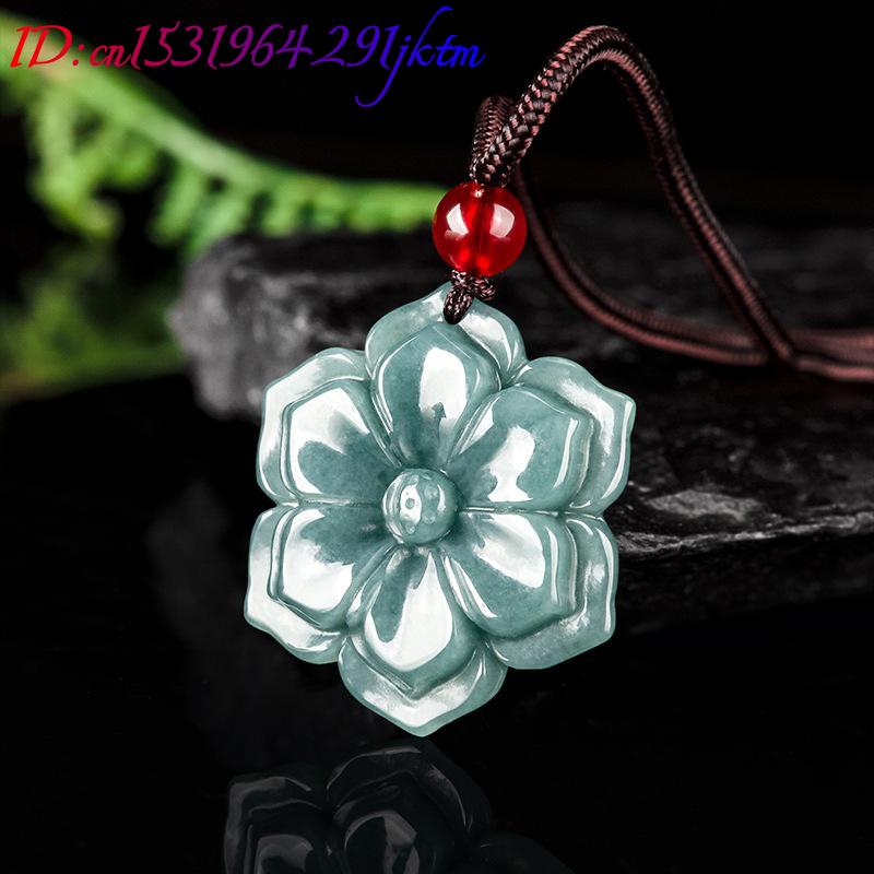 Burmese Jadeite Flower Pendant - đánh giá và giá Vintage Fashion Luxury