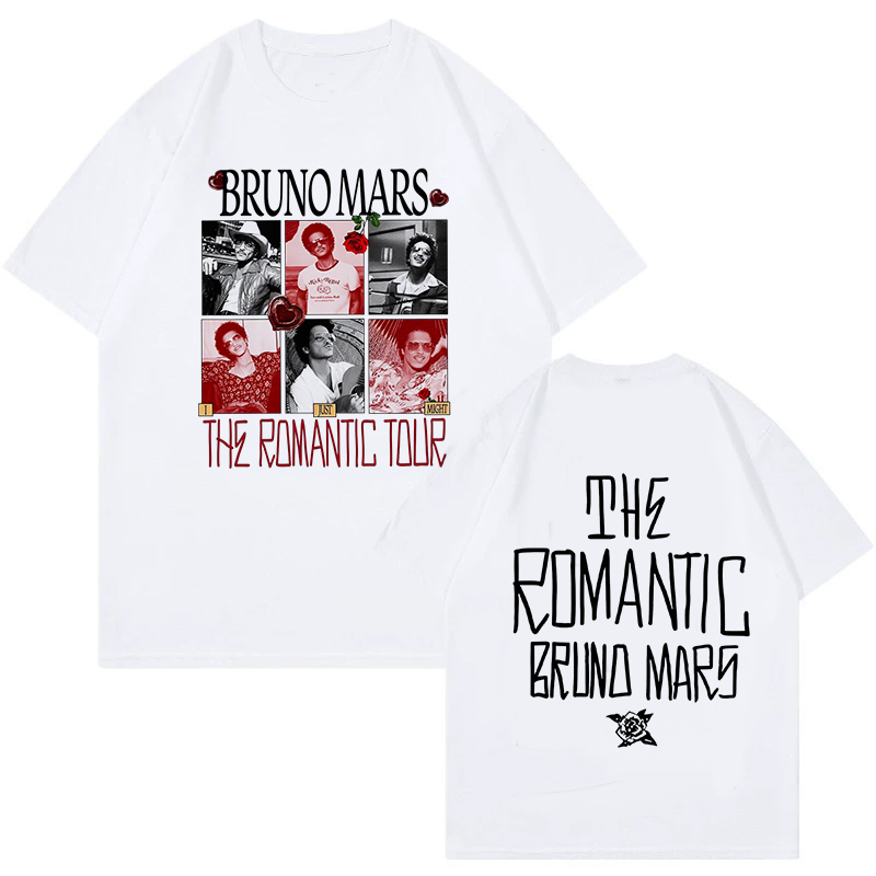 Bruno Mars Print Vintage T-shi - đánh giá và giá Vintage Fashion Eu
