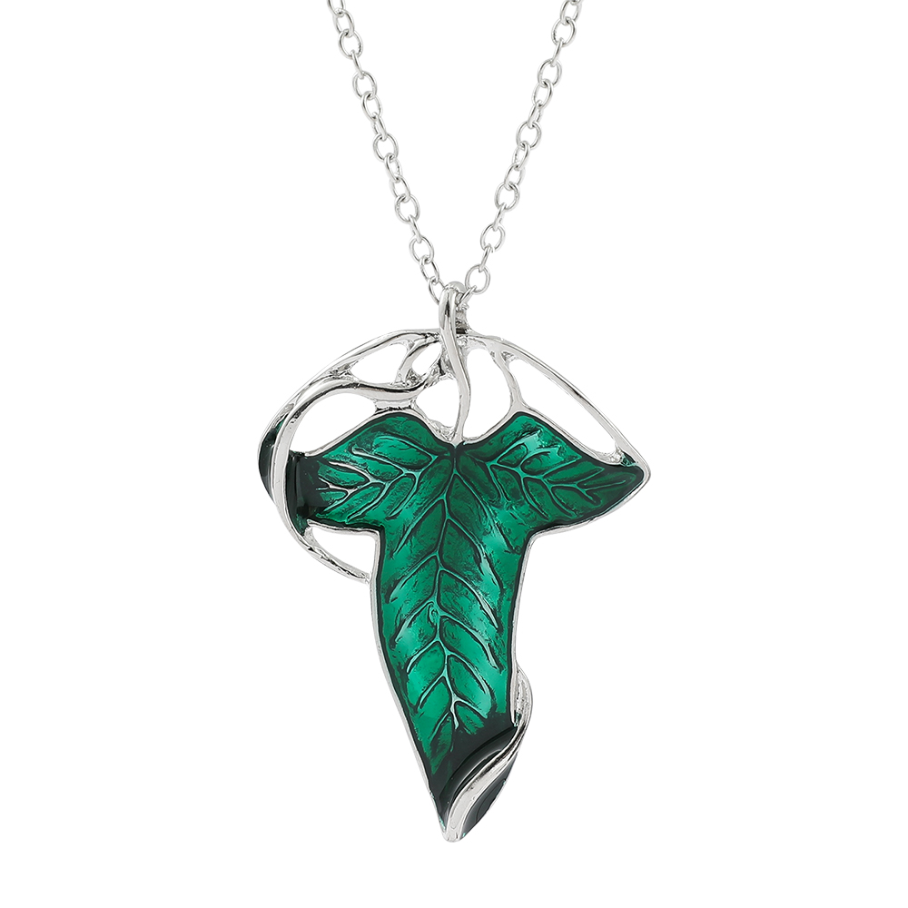 Vintage Green Leaf Pendant Nec - đánh giá và giá Vintage Fashion Stores