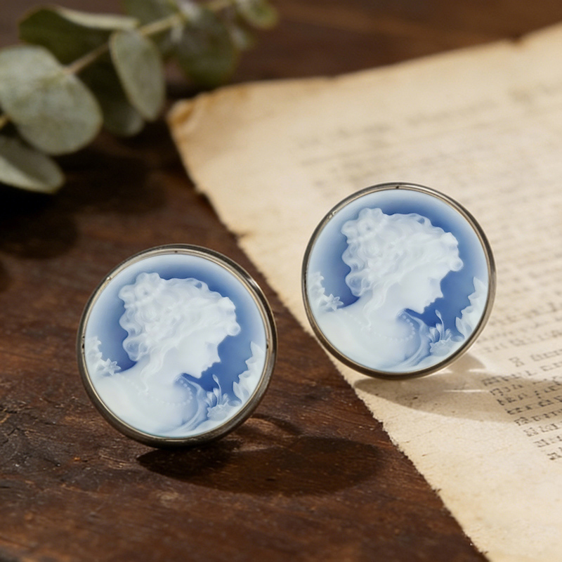 2D Vintage Lady Queen Cameo Gl - đánh giá và giá Vintage Fashion Queen