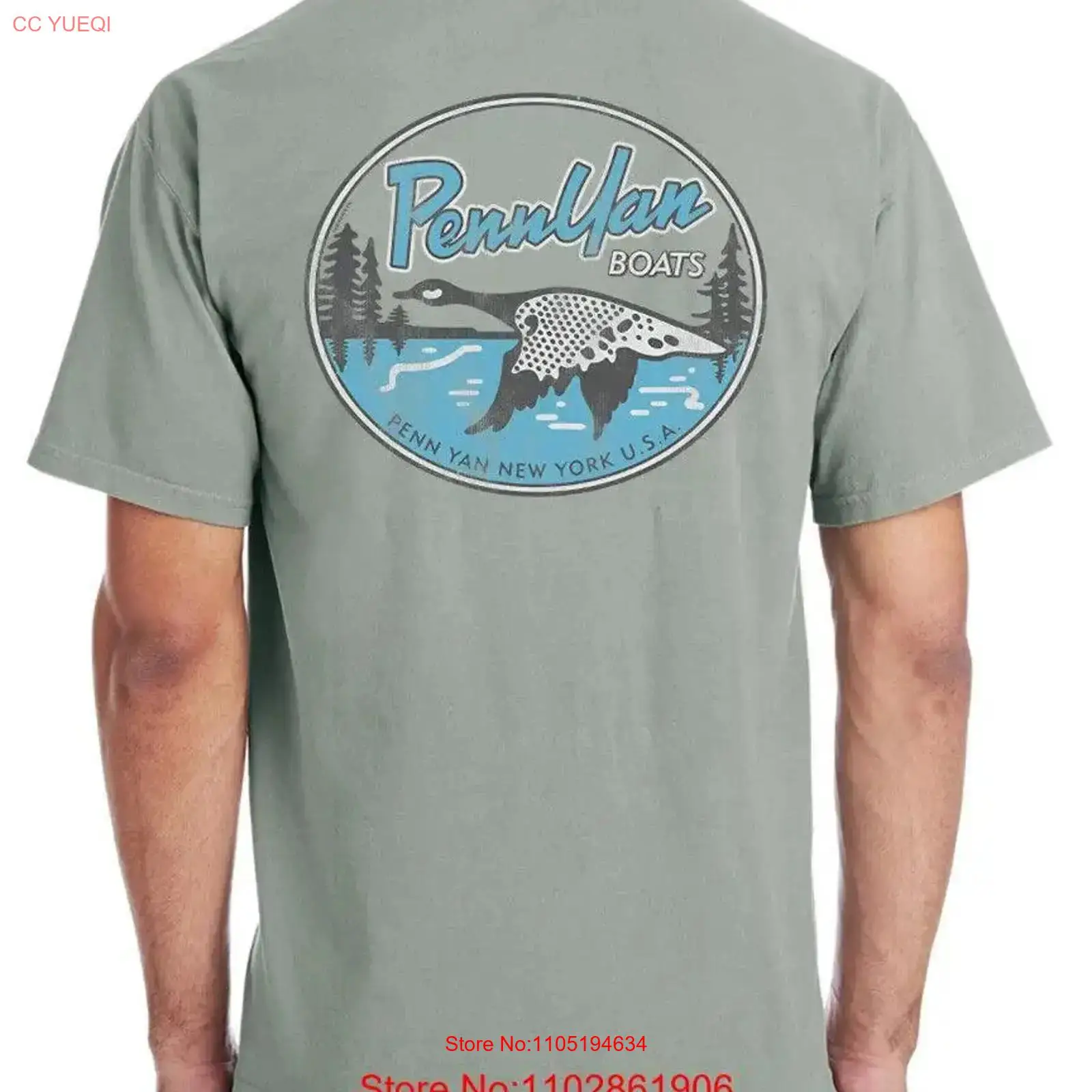 Penn Yan New York Goose T Shir - đánh giá và giá Vintage Fashion New York