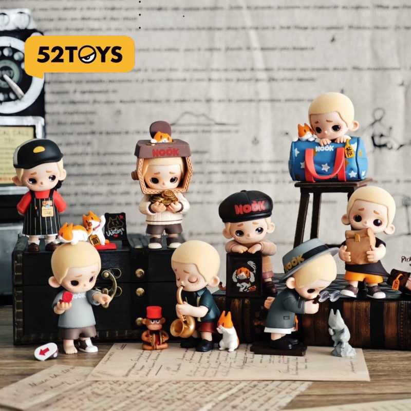 52toys Nook Vintage Store Seri - đánh giá và giá Vintage Fashion Toys