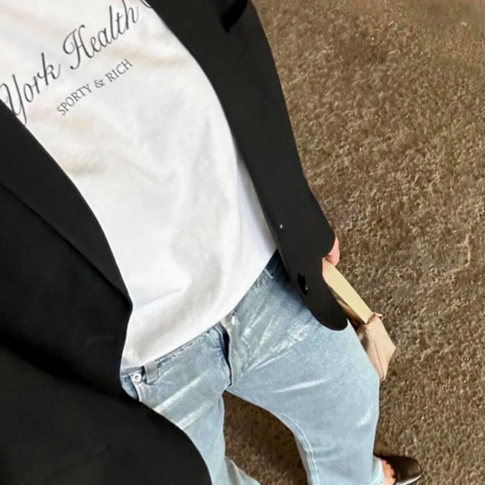 New York Letters Printing Wome - đánh giá và giá Vintage Fashion New York