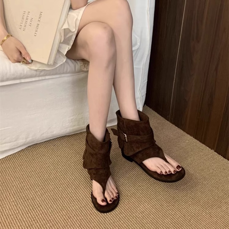 Women Peep Toe Boots Summer Ne - đánh giá và giá Vintage Fashion Luxury