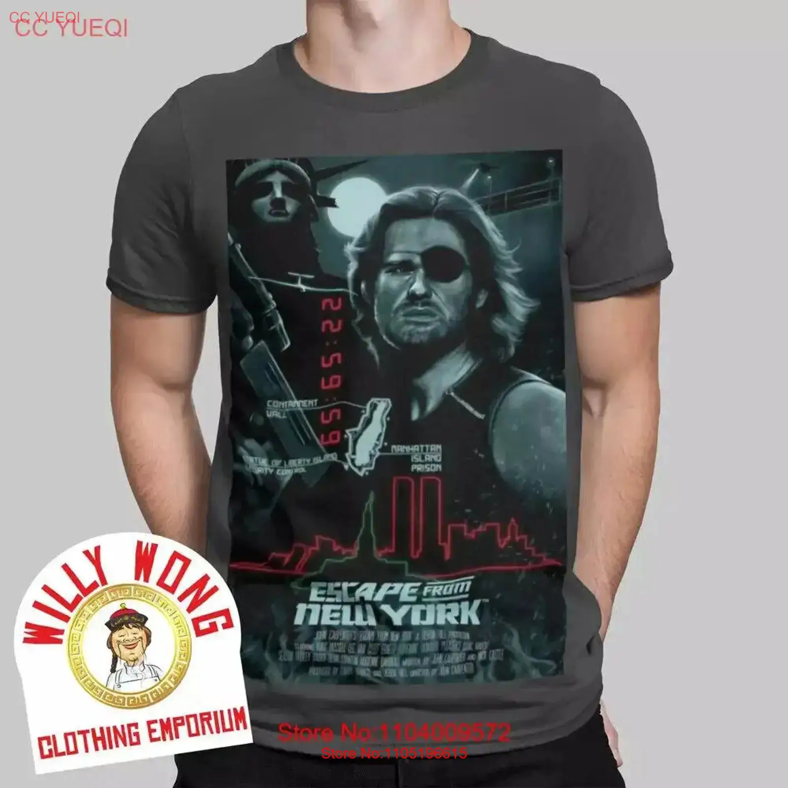 Escape From New York T Shirt R - đánh giá và giá Vintage Fashion New York