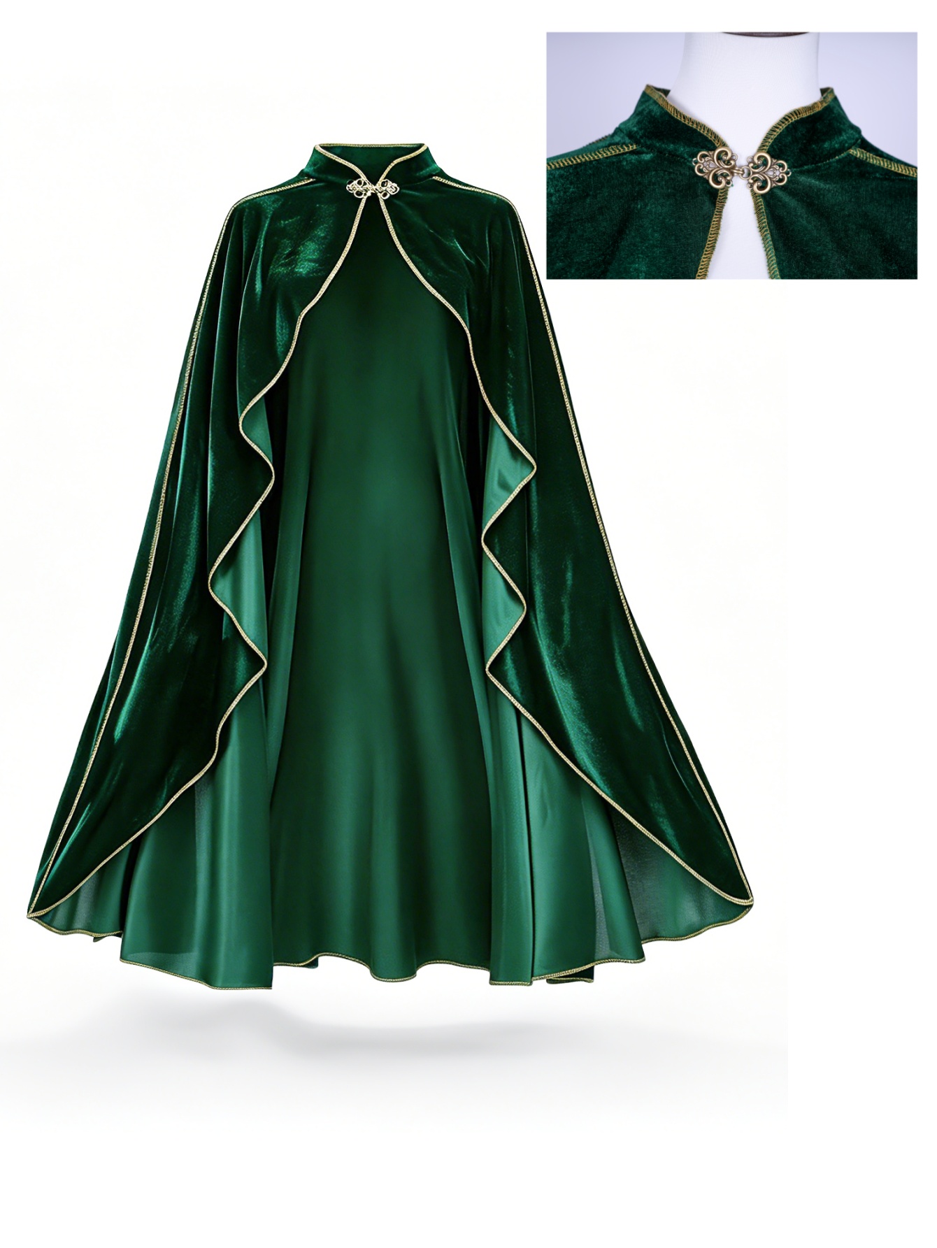 Women Vintage Green Velvet Cap - đánh giá và giá Vintage Fashion Dress