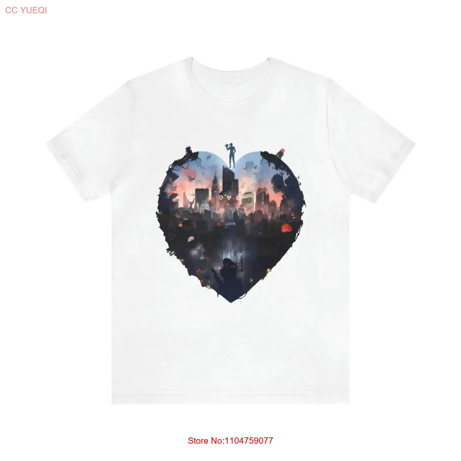 I Heart New York City White T  - đánh giá và giá Vintage Fashion New York