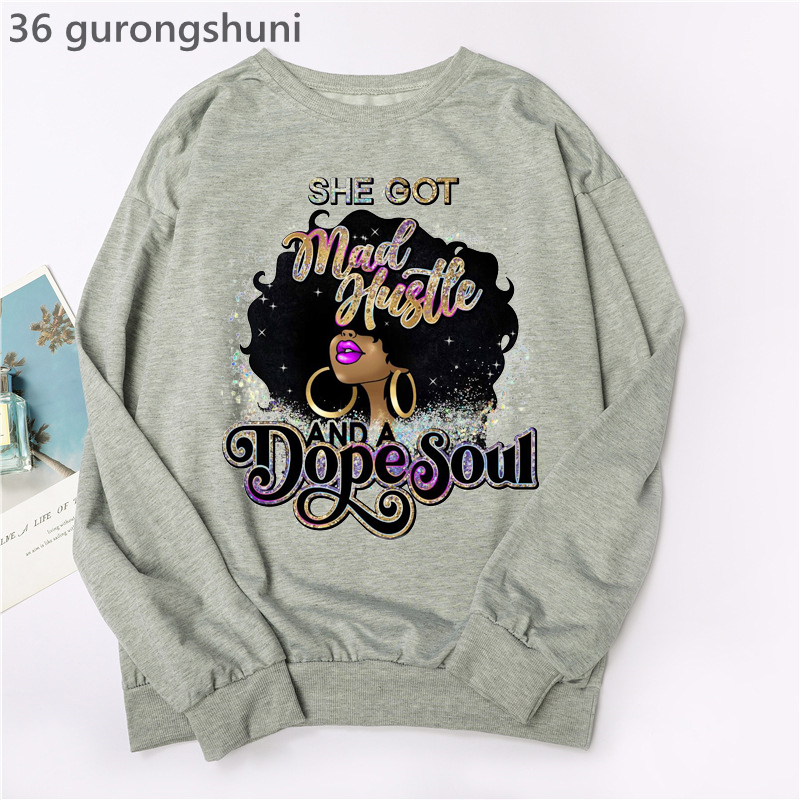 Watercolor Black Girl Magic Ho - đánh giá và giá Turtleneck Knit 90S