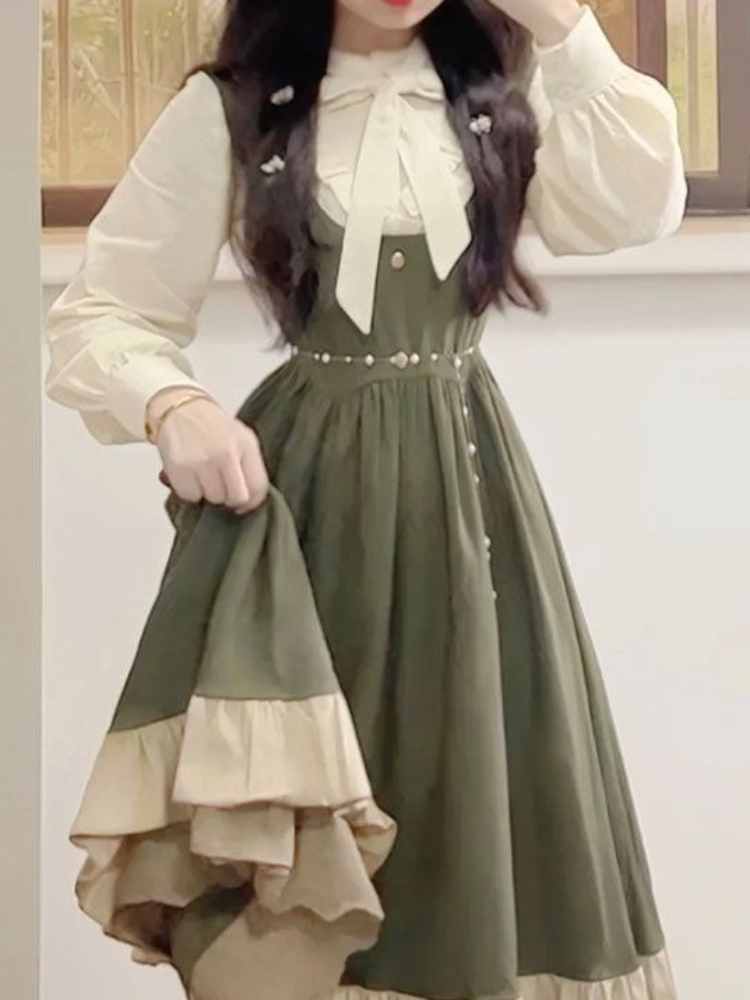 2025 New Japanese Korean Kawai - đánh giá và giá Vintage Fashion Style Female