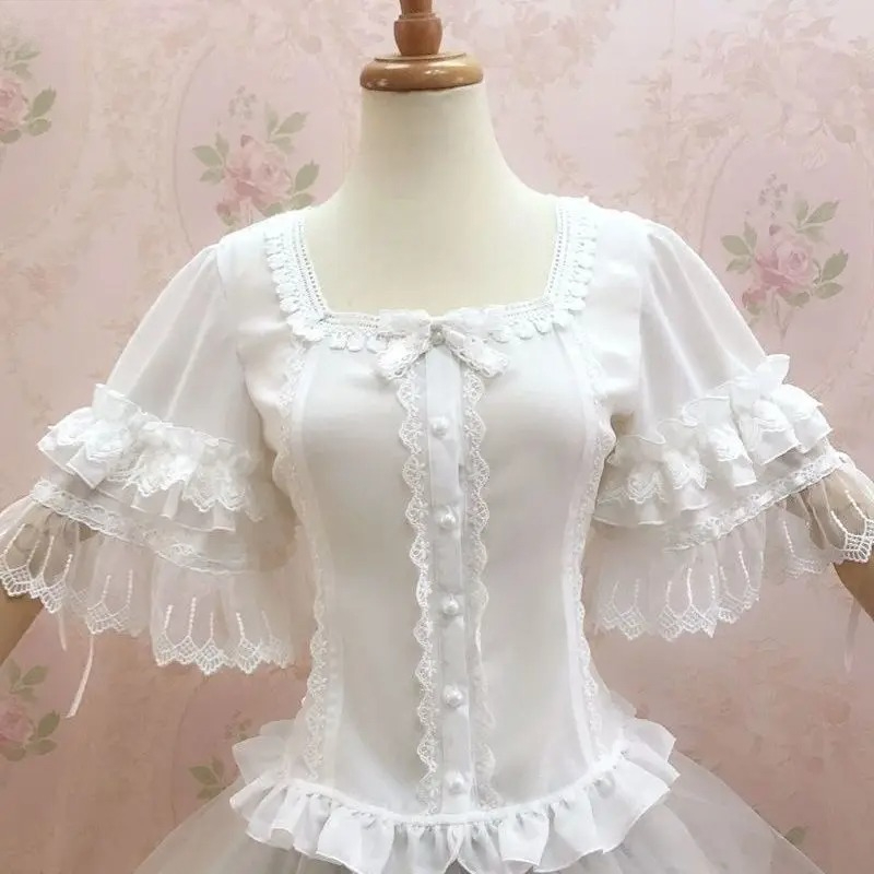 Elegant Y2K Vintage Lolita Sty - đánh giá và giá Vintage Fashion Style Female