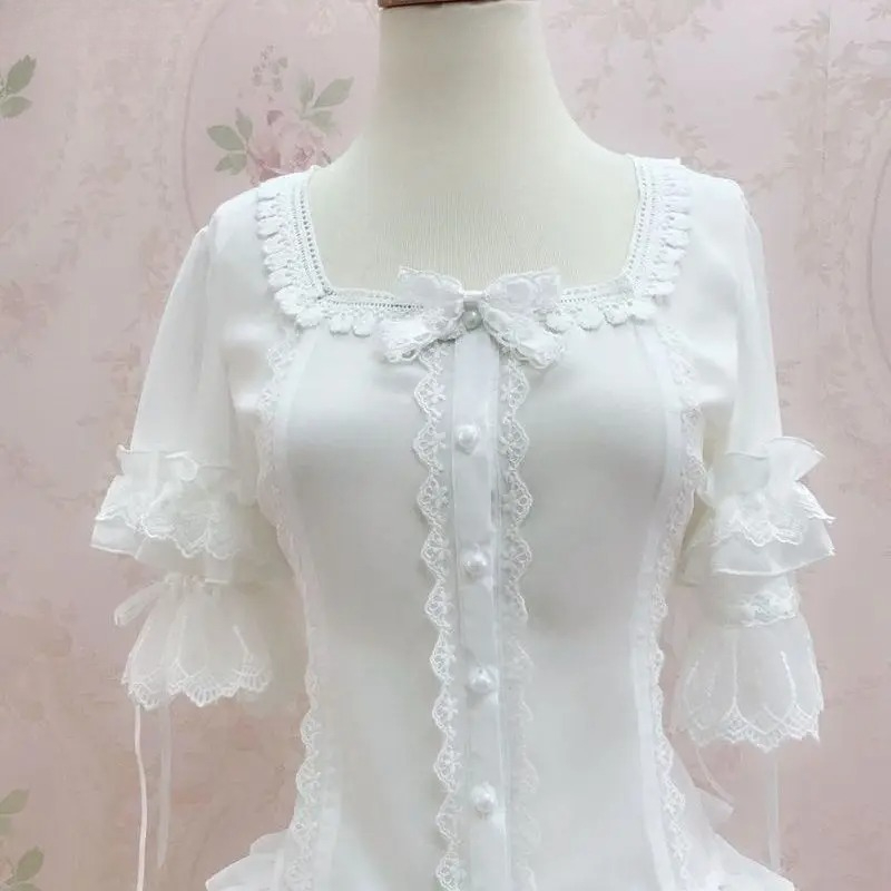 Elegant Y2K Vintage Lolita Sty - đánh giá và giá Vintage Fashion Style Female