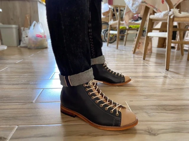 High-tooling Boots Men's Goody - đánh giá và giá Vintage Fashion Dress