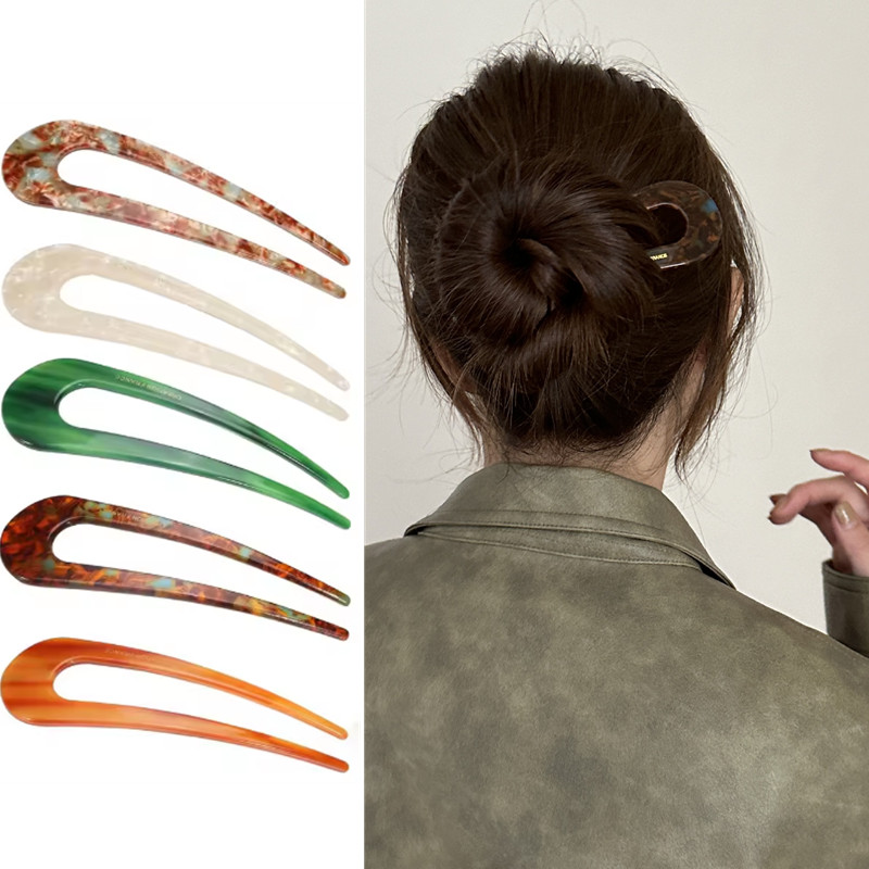 U-shaped Female Hairpin Fashio - đánh giá và giá Vintage Fashion Style Female