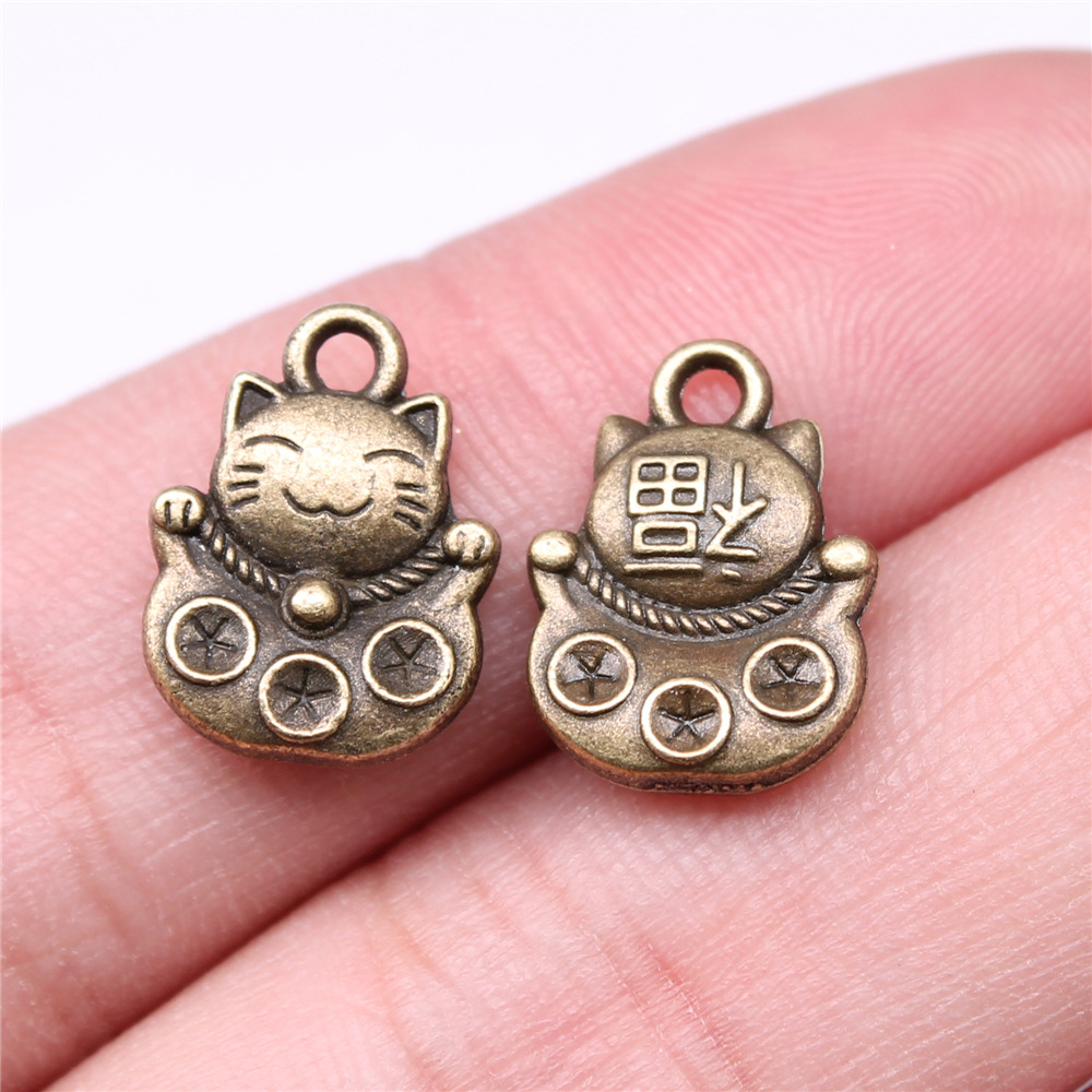 10pcs 15x11mm 3 Colors Antique - đánh giá và giá Vintage Fashion Stores