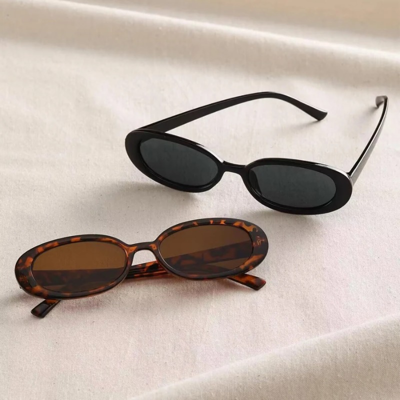 Vintage Oval Sunglasses Women  - đánh giá và giá Vintage Fashion Luxury