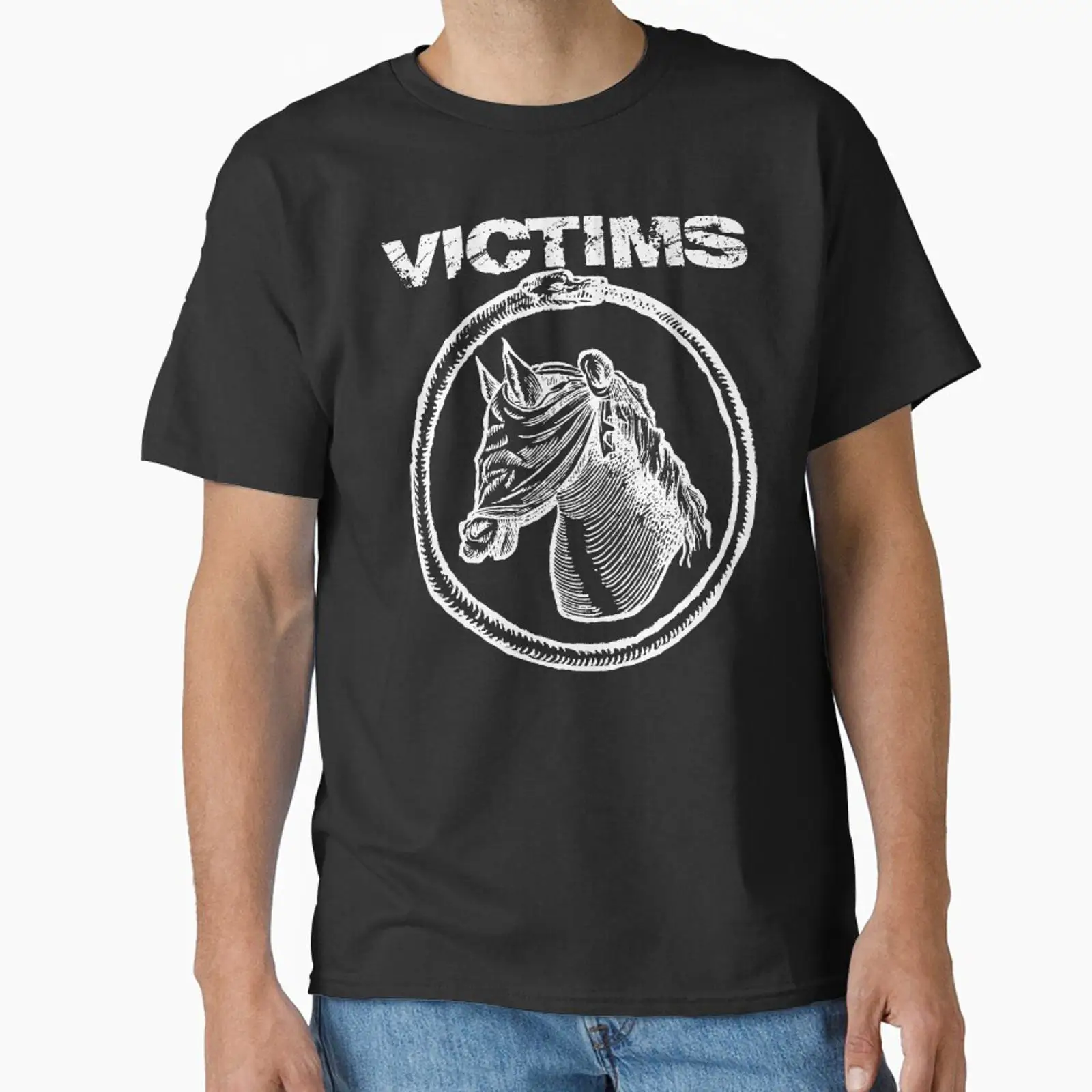 VICTIMS HORSE Classic T Shirt  - đánh giá và giá Vintage Fashion Victim