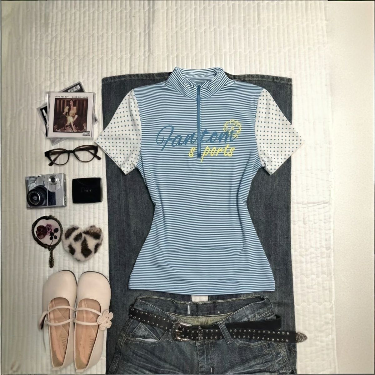 Punk T-shirt Goth Vintage Y2k  - đánh giá và giá Turtleneck Knit 90S